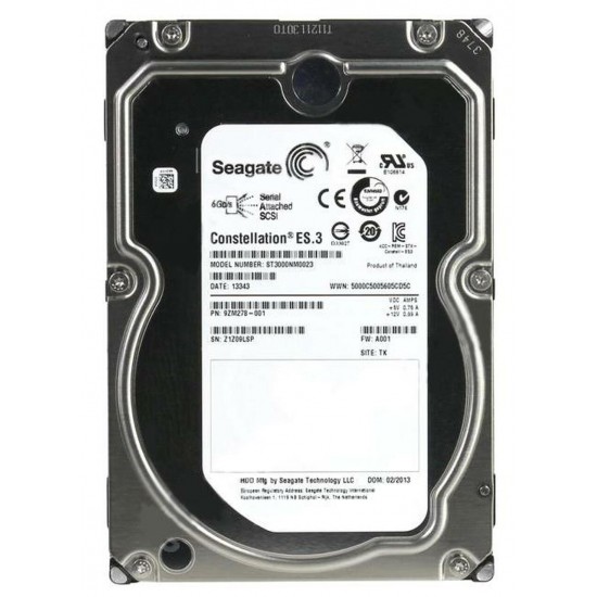 Seagate 3.5" 3 TB Constellation ES ST3000NM0033 SATA 3.0 7200 RPM 7/24 Güvenlik-Bilgisayar Hard Disk Seagate 3.5" 3 TB Constellation ES ST3000NM0033 SATA 3.0 7200 RPM 7/24 Güvenlik-Bilgisayar Hard Disk